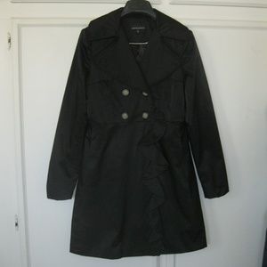 Cynthia Rowley lightweight coat in black, Sz S